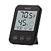 Taylor Precision Products 1744BK Indoor Comfort Station Digital Thermometer and Hygrometer, Black
