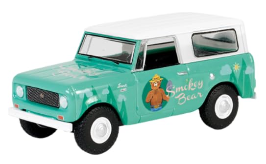 Collectibles Greenlight 38060-B Smokey Bear Series 3-1961 Harvester Scout Remember, Only You Can Prevent Wildfires! 1/64 Scale Diecast