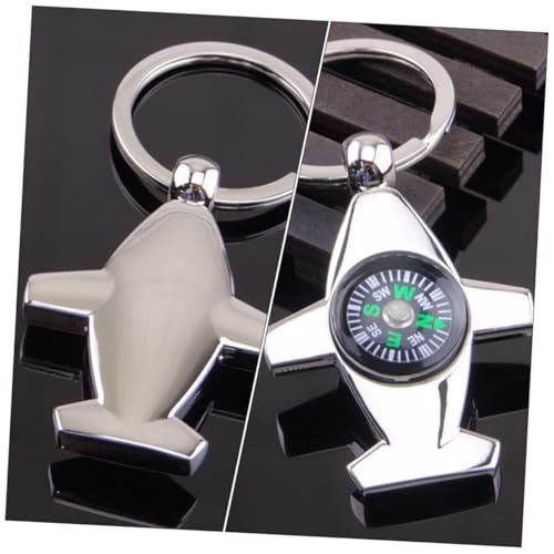 Set 3 brújulas mini para escalar, colgante portátil miniatura 4