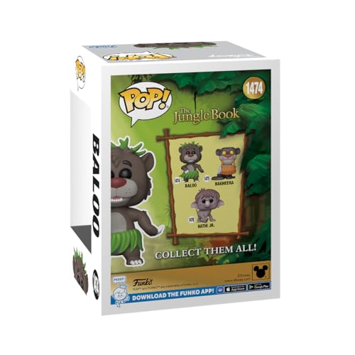 Funko Pop Disney The Jungle Book S2 Baloo - vue 3