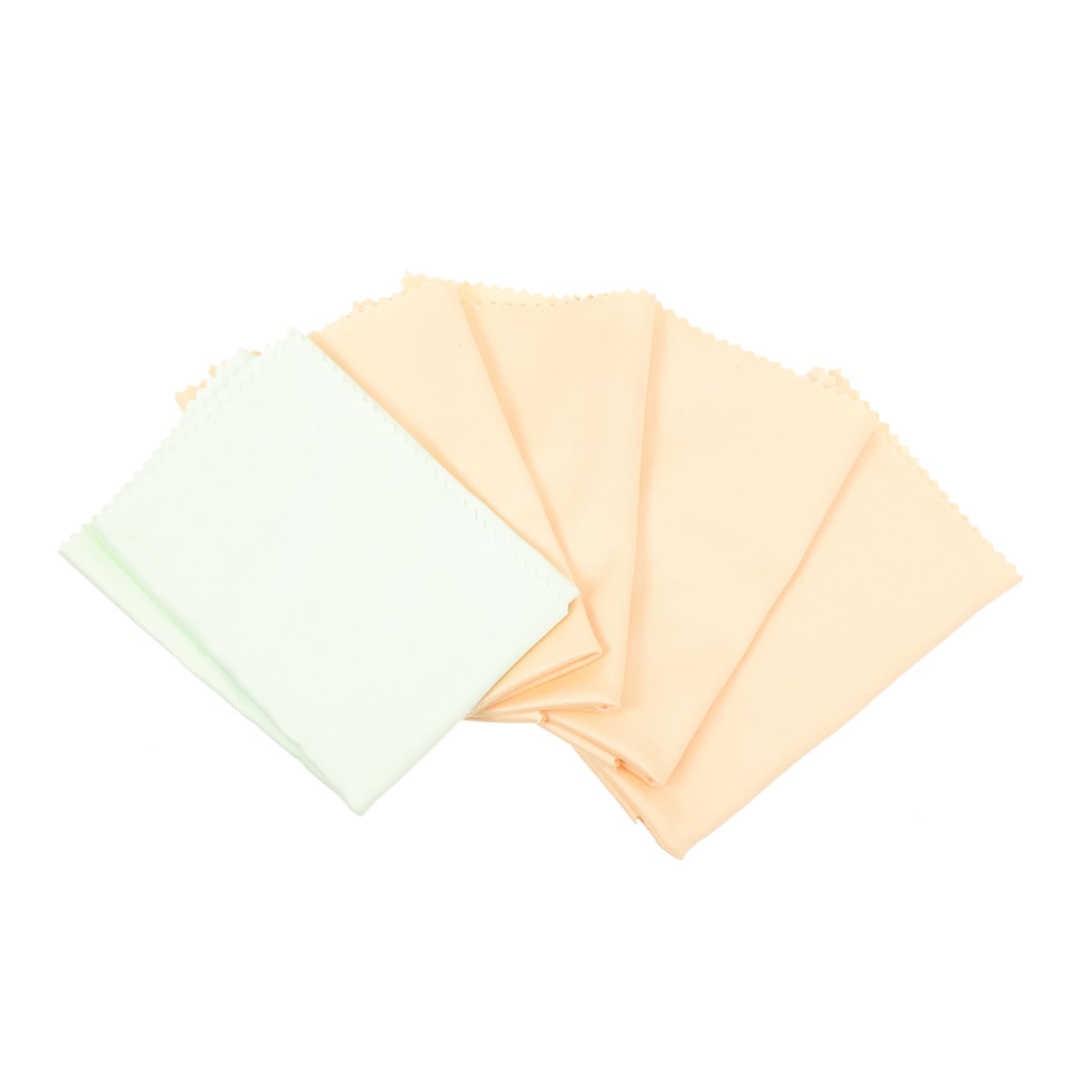 GALPADA 5Pcs Random Color Instrument Polishing Cloth Soft Durable Musical Instrument Cleaning for Violin Guitar Ukulele Dust Removal and Water Absorption Random Color