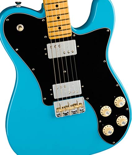 American Professional II Telecaster Deluxe MN Miami Blue - Les Beatles, Paul McCartney, John Lennon, RIngo Starr, George Harrison American Professional II Telecaster Deluxe MN Miami Blue – Image 4