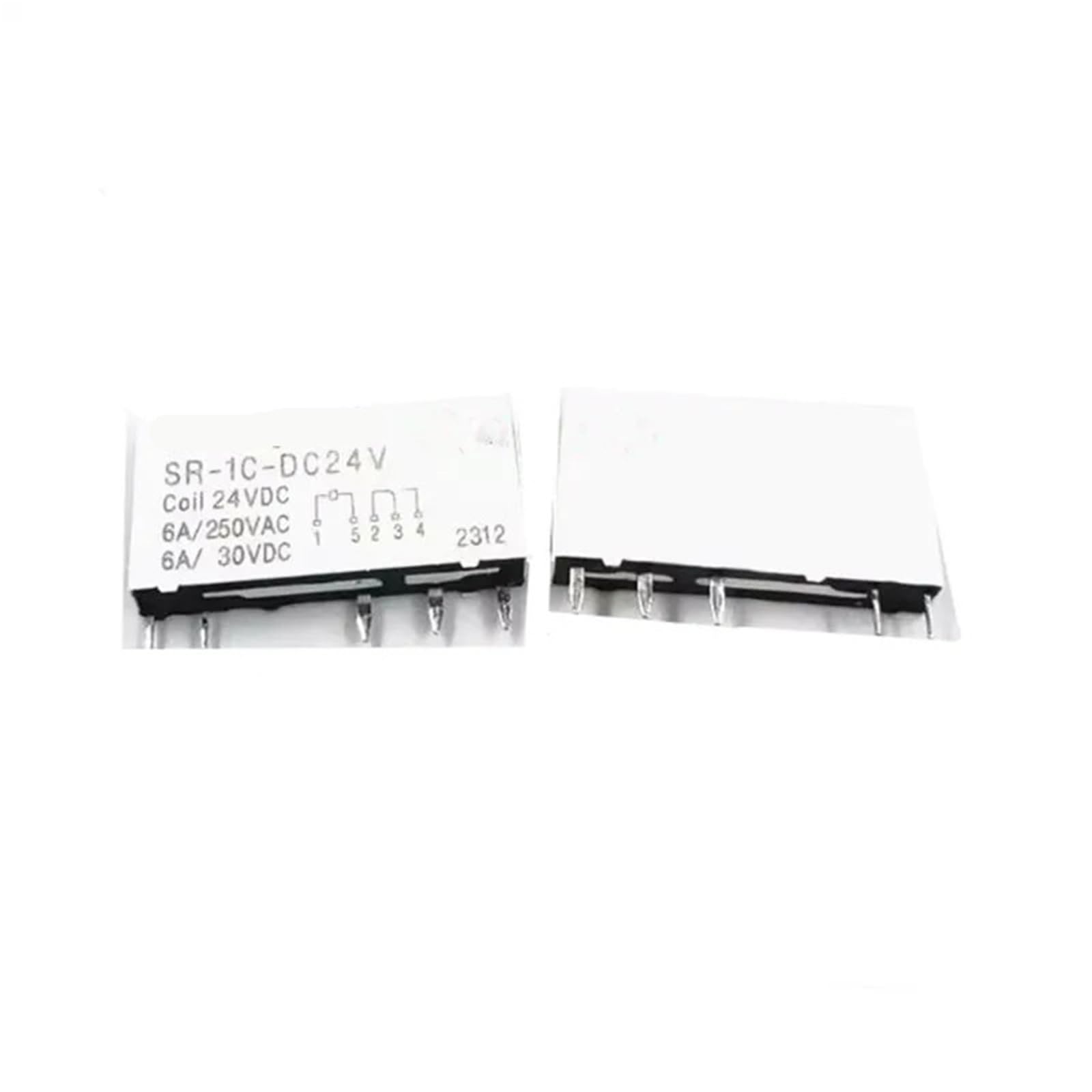 Relais SR-1C-DC24V commutation 24 V DCV24 composant électronique PCB - 2
