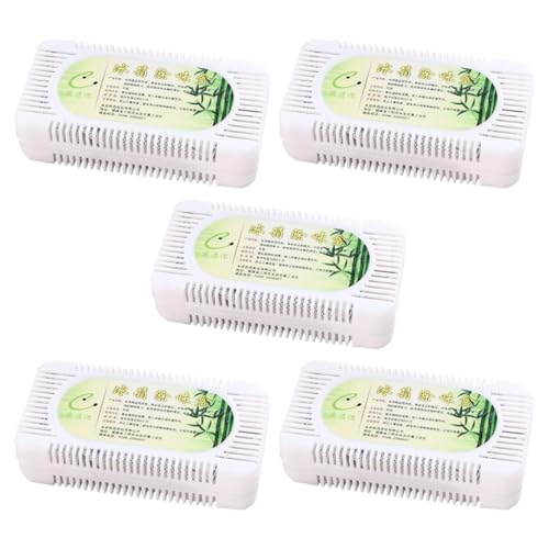 minkissy 5 Cajas De Carbón Activado Para Absorber Olores De Frigorífico Tela No Tejida Para Frigorífico Y Congelador