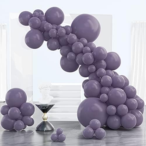 PartyWoo Black Balloons, 102 pcs Black Balloons Different Sizes Pack of 18 Inch 12 Inch 10 Inch 5 Inch for Balloon Garland as Birthday Decorations, Wedding Decorations, Baby Shower Decorations