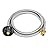 5Ft Propane Hose Adapter, Propane Hose Converts 1lb Appliances to 5-40 lb Tanks, Propane Adapter Hose for Buddy Heaters, Blackstone Griddle, Coleman Stove, Weber Q Grill, Camping Stove, Fire Pit