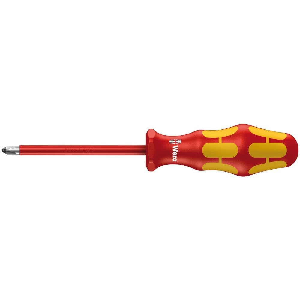 Wera Kraftform 165I Vde Insulated Pozi Screwdriver Pz3 150Mm