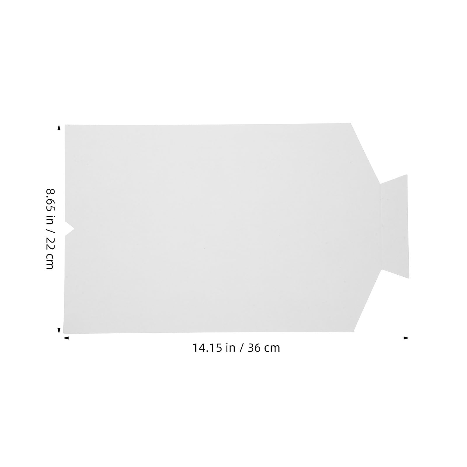 OSALADI 50pcs Inserts en Carton Blanc pour Chemises, Matériau Léger Antirides, Format 36x22 Cm, pour Emballage et Organisation des Vêtements Homme et Femme