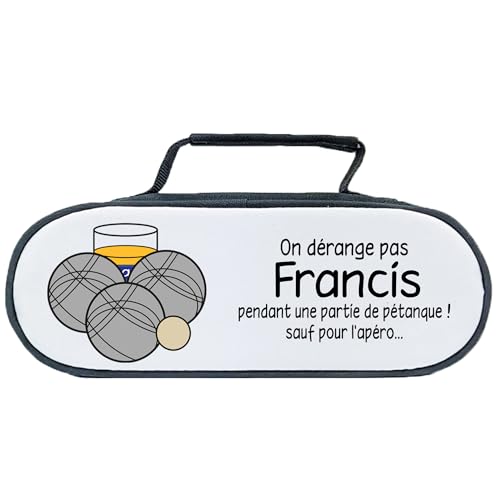 Sacoche pétanque personnalisable