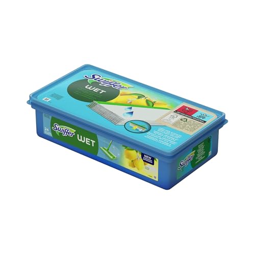 Swiffer Bodenwischer Feuchte Bodentücher Mit Frischem Duft Wie Nach Dem Lüften 24 Tücher, Für Eine Schnelle Und Einfache Reinigung