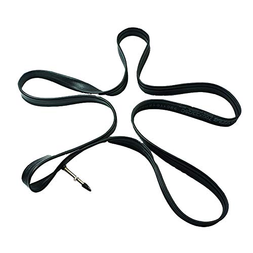 Cámaras de bicicleta 700x23 evitan pérdidas de aire con válvula Presta de 48mm 2