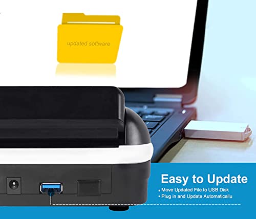 Bisofice Counterfeit Bill Detector, Portable Money Counter Machine, Automatic Money Detection Usd Euro By Uv/Mg/Ir/Image/Paper/Quality/Size/Thickness, Suitable For Small Businesses Stores, Save Time #TOP4