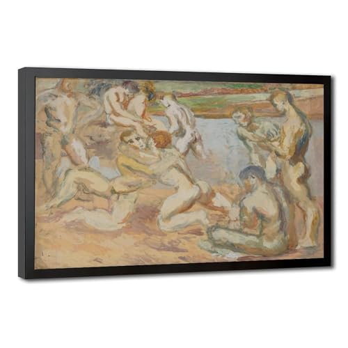 Toile decorative Les Baigneurs pour sublimer le design de votre salon