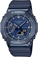 Casio G-SHOCK GM2100N-2A Mens Blue Analog/Digital Watch with Black Band