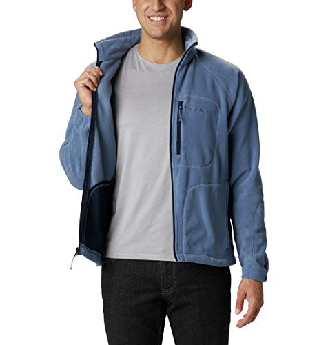 Image of Columbia Men Fast Trek II Fleece Hiking and Trekking Jacket| Standard Length