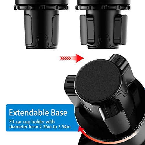 Portavasos expansor para carro con bandeja y soporte giratorio miniatura 4
