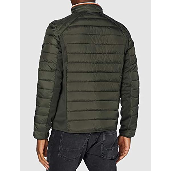 TOM TAILOR Uomini Hybride jas met opstaande kraag