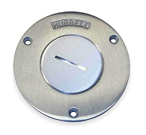 Floor Box Cover,Round,1-Gang,5/16 in - HUBBELL WIRING DEVICE-KELLEMS SA2925