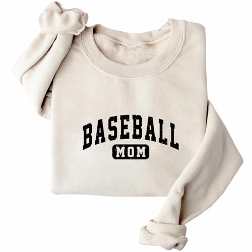 Baseball Mom Sweatshirt Baseball Season Mom Sweatshirt