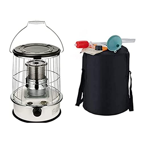 LINGOSHUN 6L Heating Camping Heater Tent Heater with Storage Bag Gas Heater Heating Area 25㎡,Heating Accessories for Hiking(Size:32x32x46cm,Color:Weiß)