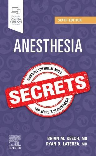 Anesthesia Secrets E-Book Anesthesia Secrets E-Book