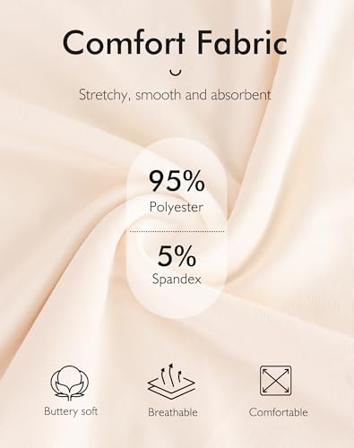 MANCYFIT Bloomers for Women Pettipants for Under Dresses Lace Trim Culottes Slip Skirt Half Slip Shorts2