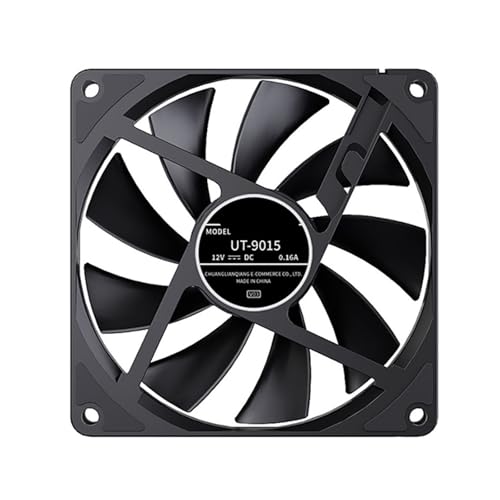tianwandong UT-9015 92mm 12V 4Pin PWM 1000-2700RPM Ultra-thin Fan for ATX Cases and CPU Coolers(3PCS_NO RGB)
