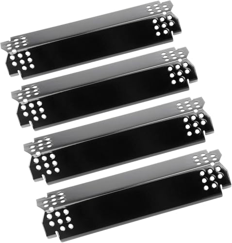 Barbqtime Grill Heat Plates Replacement Parts for Nexgrill Porcelain Steel Heat Tents for Home Depot Nexgrill 4 Burner Gas Grill 14.6 Flame Cover Replacement Parts for Nexgrill 720-0830H