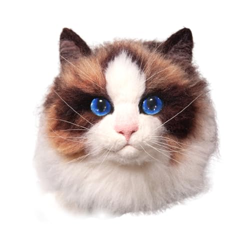Image of MeowPick Needle Felting Kit with Cat Head Mold, Animals Needle Felting Set, DIY Wool Felt Materials Set with Felting Tool and Instruction for Quick Needle Felting Craft (Ragdoll)