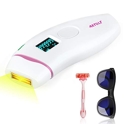 ARTOLF IPL Hair Removal Device Permanent Painless Hair Remover for Women and Man