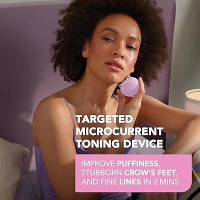 FOREO BEAR Mini Microcurrent Facial Device - أداة نحت الوجه - Firm & Contour - تقليل الذقن المزدوجة - غير الغازية - يزيد من امتصاص منتجات العناية ببشرة الوجه - الوردي اللؤلؤي