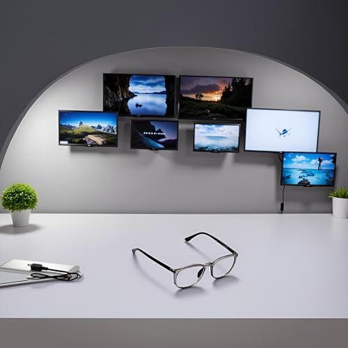 Image of GANPUB Grey Blue Light Blocking Glasses, Computer Reading /Gaming /TV /Phones Glasses for Women Men, Anti Eyestrain and UV Glare,Vision Care