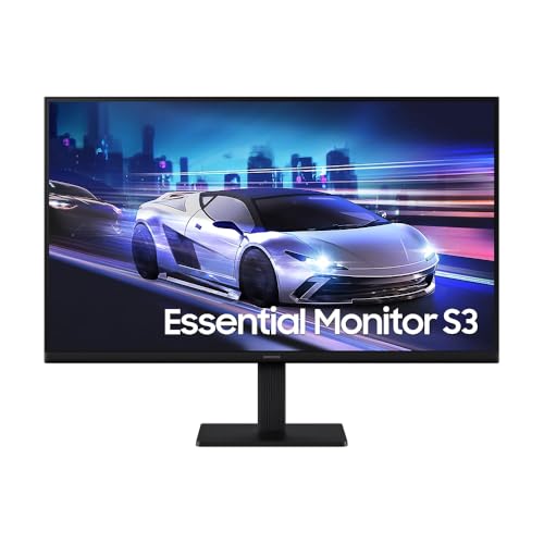 Monitor Gamer Samsung 27" FHD, 120 Hz, HDMI, Preto, S3