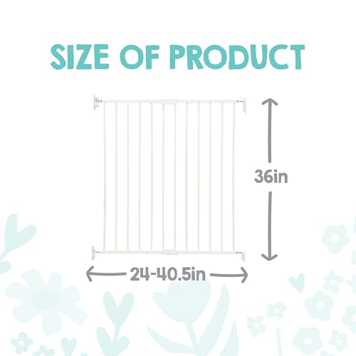 Image of Regalo Safety 36 inch Extra Tall Baby Gate for Top of Stairs & Dooways