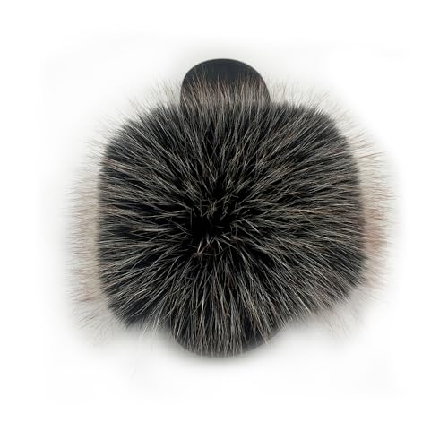 Image of Women's Faux Fur Slides Slippers Fluffy Fuzzy Sandals Open Toe Furry Slide Flip Flop Indoor Outdoor