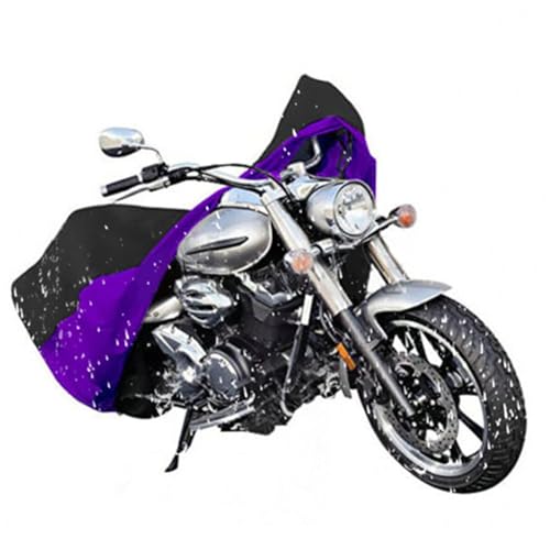 Housse de moto XXL anti-poussière pour Yamaha Vstar protectrice et bicolore