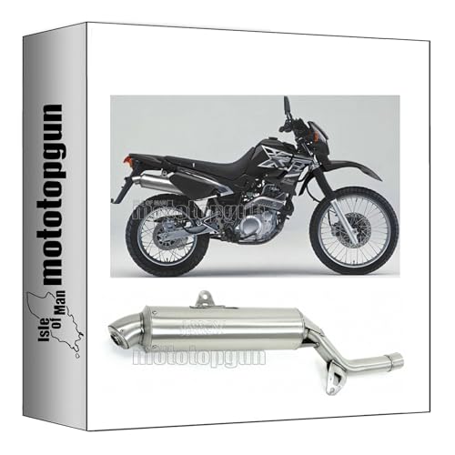 Tubo de escape Arrow Paris Dakar en acero con fondo de acero para restaurar Yamaha XT 600 E