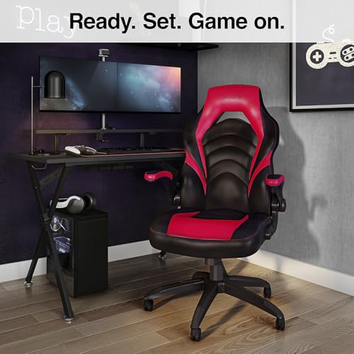 Image of Staples Emerge Vortex Gaming Chair, Ergonomic, Swivel, Black, 2-Pack