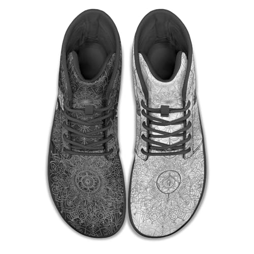 Binienty Barefoot Minimalist Shoes Mens Womens Wide Toe Cross Trainer Zero Drop Lace Up Sneakers2