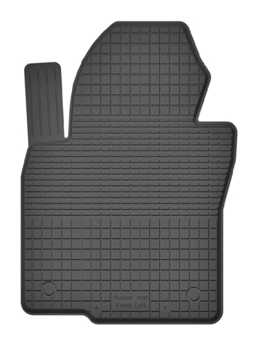 Gummimatte Fußmatte Fahrer von XTRM-CAR kompatibel mit Dacia Dokker Bj. 2012-2021