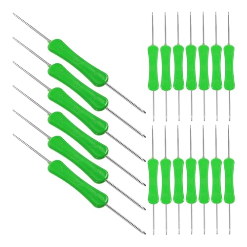 Agujas de crochet de doble punta prácticas para tejer labores de marca ABOOFAN