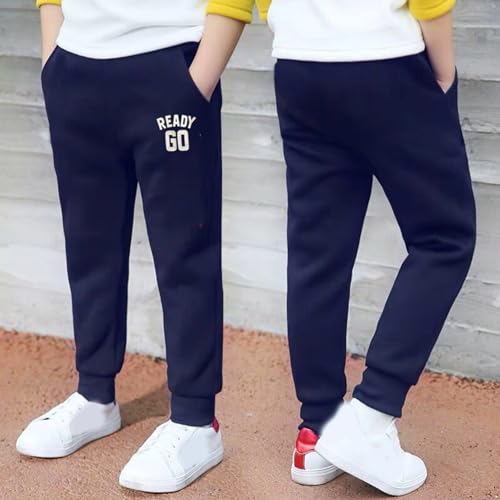 Kids Boys Athletic Jogger Pants Active Performance Sweatpants Trousers Sports Workout Harem Pants2