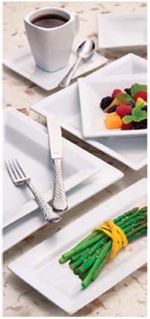 840-215-005 - Porcelana 5-1/2" Platillo Doble Pocillo, CS de 3/DZ