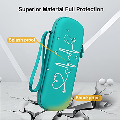 Estetoscopios MDF Acoustica Deluxe estuche rígido protector con interior suave 4