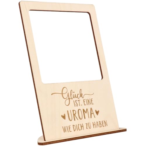 Spruchreif Bilderrahmen Uroma Glück ist eine Uroma wie dich zu haben Geschenk für Uroma