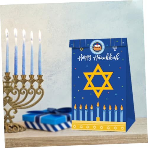 Sachet papier Hanukkah Healvian : protégez vos gâteaux de fête sans risque de déchirure