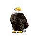 CCBNBXX Simulazione Animale di Peluche di Aquila Calva Bambola di Aquila Carina Simulazione di Aquila Calva Modello di Peluche Regalo Peluche Animale Peluche
