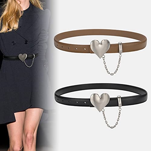 Waist Belt, Waist Belt Black Color Waist Chains with Heart Buckle Party Night Club Body Jewelry Accessories for Women and Girls2