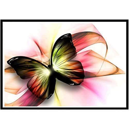Diamant peinture art kits papillon point de croix canevas strass 60x90