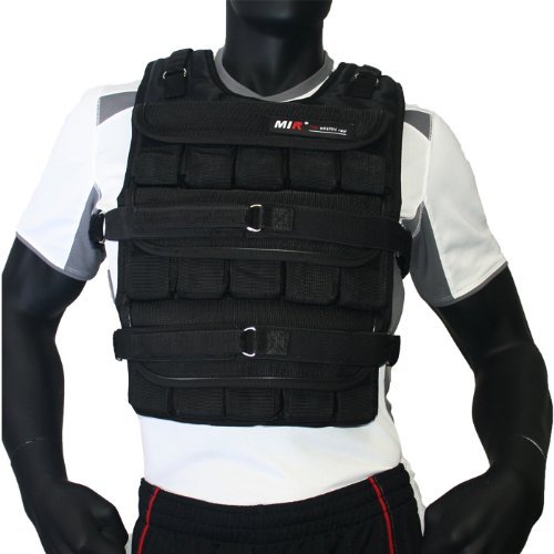 miR – Adjustable Weighted Vest (Long Style) Pro, 50lbs